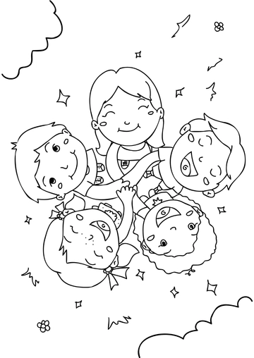 Free Children Drawing Template to Edit Online