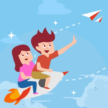 Free Children Image Template Clipart to Edit Online