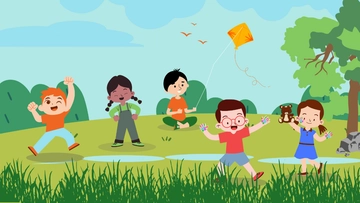 Free Children Background Template to Edit Online