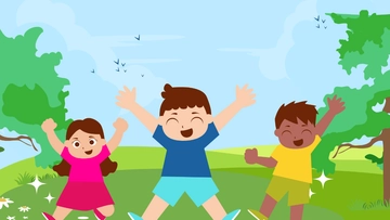 Free Children WallPaper Template to Edit Online