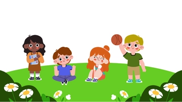 Free Children transparent Template Clipart to Edit Online