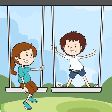 Free Children Cartoon Template Clipart to Edit Online