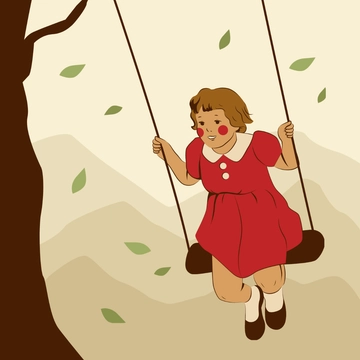 Free Children Vintage Template Clipart to Edit Online