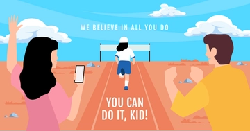 Free Children Facebook Post Template to Edit Online