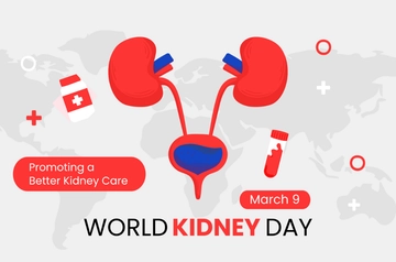 Free World Kidney Day Banner Template to Edit Online