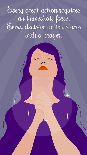 Free Prayer Whatsapp Status Template to Edit Online