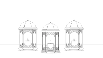 Free Lailatul Barat Drawing Background Template to Edit Online