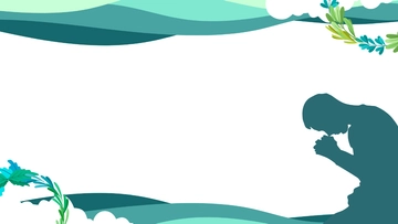 Free Prayer transparent Template Clipart to Edit Online