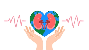 Free World Kidney Day Wallpaper Background Template to Edit Online