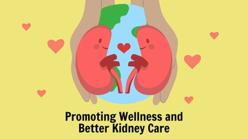 Free World Kidney Day Banner Background Template to Edit Online