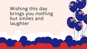 Free Canberra Day Wishes Background Template to Edit Online