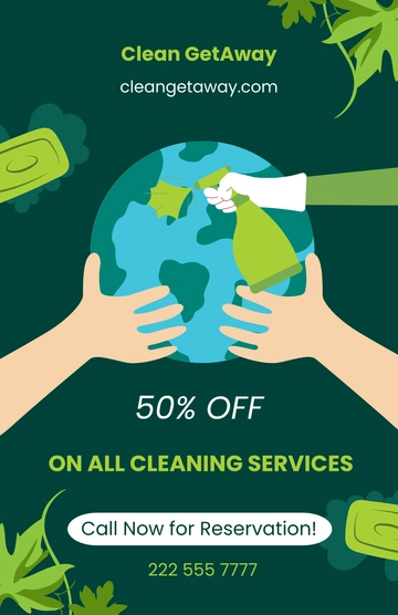 Free Happy Earth Day Poster Template to Edit Online