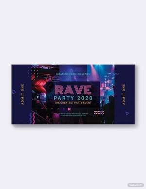 Admit One Ticket Voucher Template