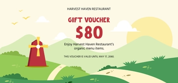 Free Nature Voucher Template to Edit Online