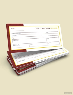 Cash Collection Voucher Template