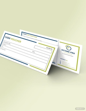 Editable Cash Voucher Template