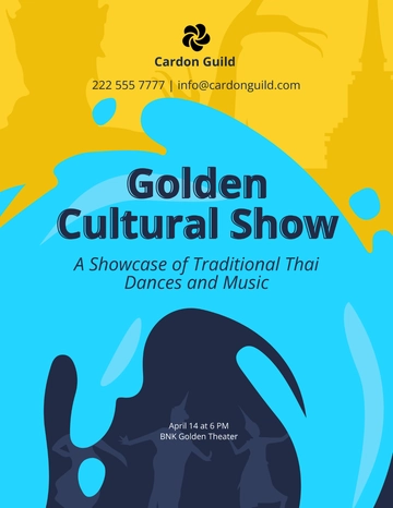 Free Songkran Flyer  Template to Edit Online