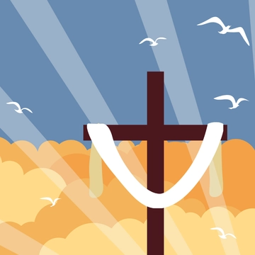 Free Holy Week Clipart Template to Edit Online