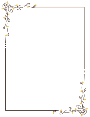 Free Elegant Letter Border Template to Edit Online