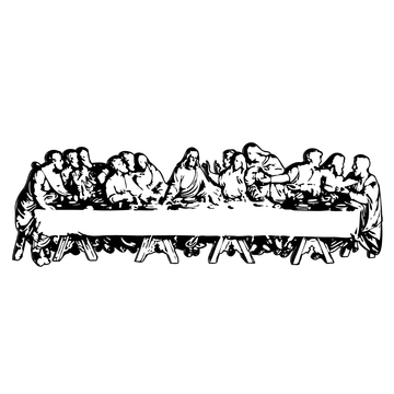 Free Holy Week Silhouette Template to Edit Online