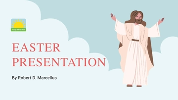 Free Easter Presentation Template to Edit Online