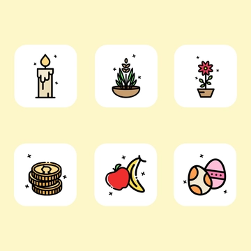 Free Nowruz Icons Template to Edit Online
