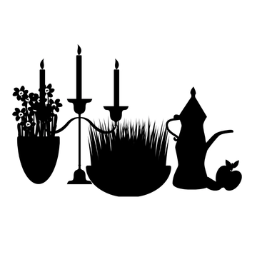 Free Nowruz Silhouette Template to Edit Online