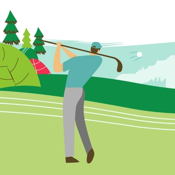 Free Golf Graphics Template Clipart to Edit Online