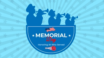 Free Memorial Day Background Template to Edit Online