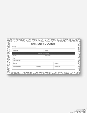 Payment Voucher Template