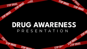 Free Drug Awareness Presentation Template to Edit Online