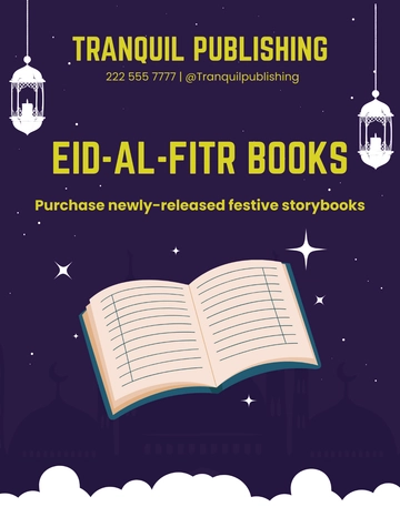 Free Eid al-Fitr Mockup Flyer Template to Edit Online