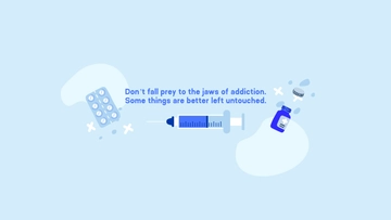 Free Drug Awareness Youtube Banner Template to Edit Online