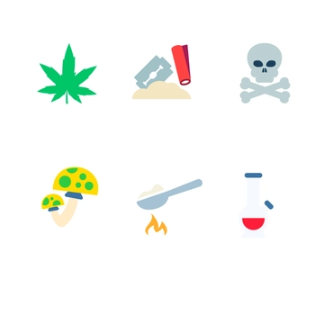 Free Drug Awareness Symbols Template Clipart to Edit Online