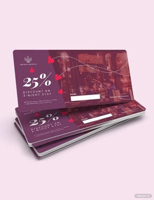 Romantic Evening Voucher Template