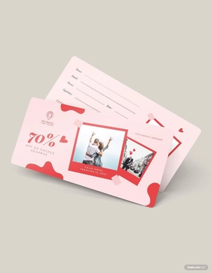 Romantic Getaway Voucher Template