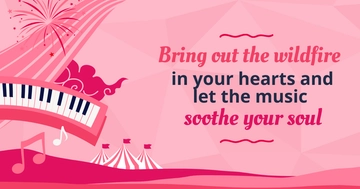 Free Coachella Facebook Post Template to Edit Online