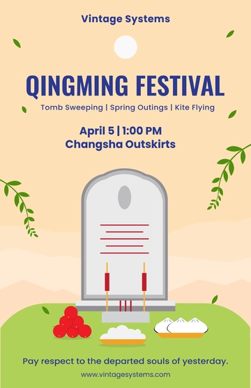 Free Qingming Festival Event Template to Edit Online Free Qingming Festival Event Template to Edit Online