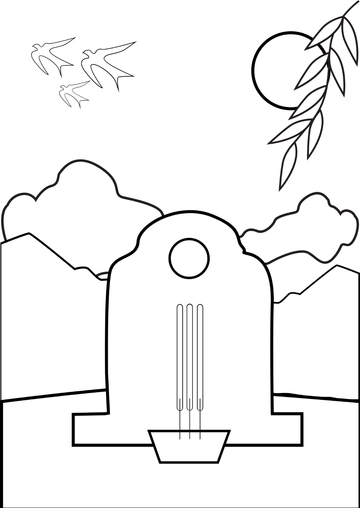 Free Qingming Festival Drawing Template to Edit Online