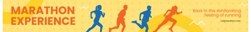 Free Marathon Website Banner Template to Edit Online