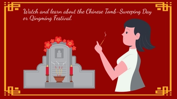 Free Qingming Festival Youtube Thumbnail Cover Template to Edit Online Free Qingming Festival Youtube Thumbnail Cover Template to Edit Online