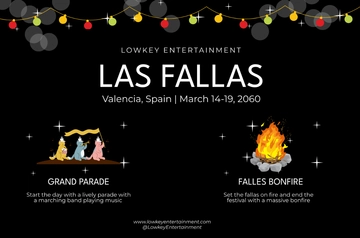 Free Festival of Lights Banner Template to Edit Online
