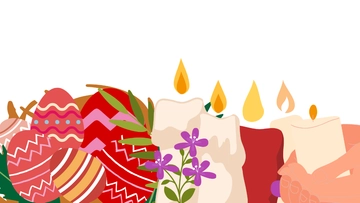 Free Orthodox Easter Transparent Template Clipart to Edit Online