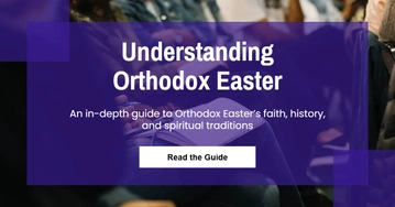 Free Orthodox Easter Blog Banner Template to Edit Online