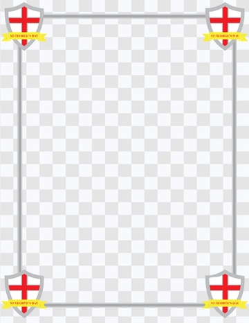 Free St. George's Day Border Template to Edit Online