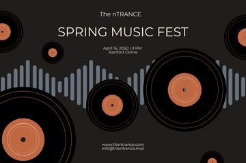 Free Music Festival Banner Template to Edit Online