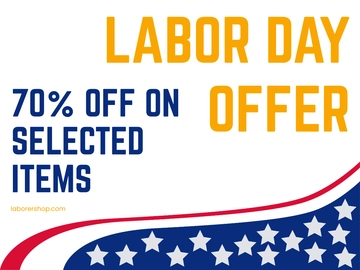 Free Labor Day Flex Banner Template to Edit Online