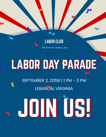 Free Labor Day Flyer Template to Edit Online