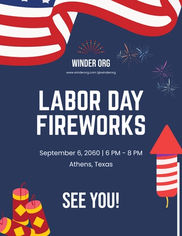 Free Labor Day Event Flyer Template to Edit Online