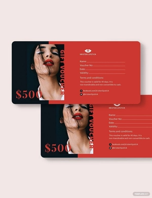 Printable Money Voucher Template